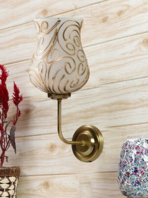 Ambika Home Premium Decorative Multicolor Mosaic Glass Wall Light (GJ10) | Luxury Decorative Wall Light for Living Room, Bedroom, Hallway & Home Décor