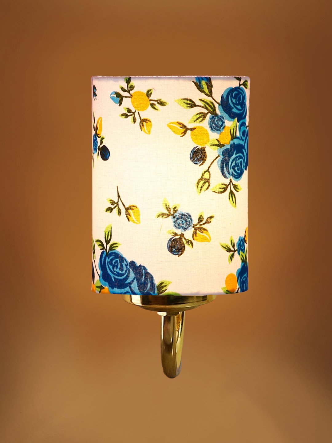 Ambika Home Multicolor cotton wall mounted Gold Lamp | Modern Decorative Wall Lamp for Living Room, Bedroom & Hallway - Image 6