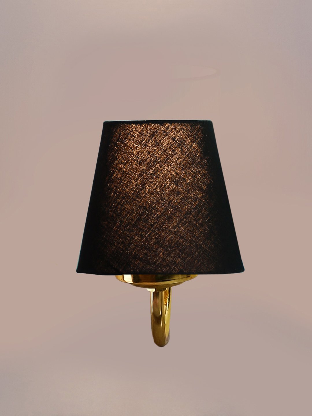 Ambika Home Black cotton wall mounted Gold Lamp | Modern Decorative Wall Lamp for Living Room, Bedroom & Hallway - Image 7
