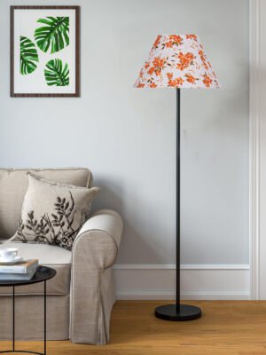 Ambika Home Designer Multi  Floor Lamp for Apartment & Bedroom Interiors | E27 Holder Included Bulb