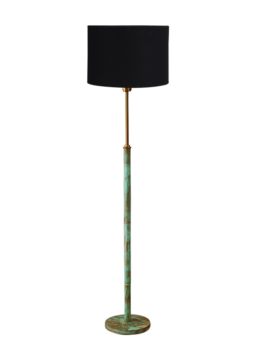 Ambika Home Black Shade Premium Floor Lamp for Living Room, Bedroom & Hallway | Decorative Standing Light | E27 Holder Included Bulb - Image 4
