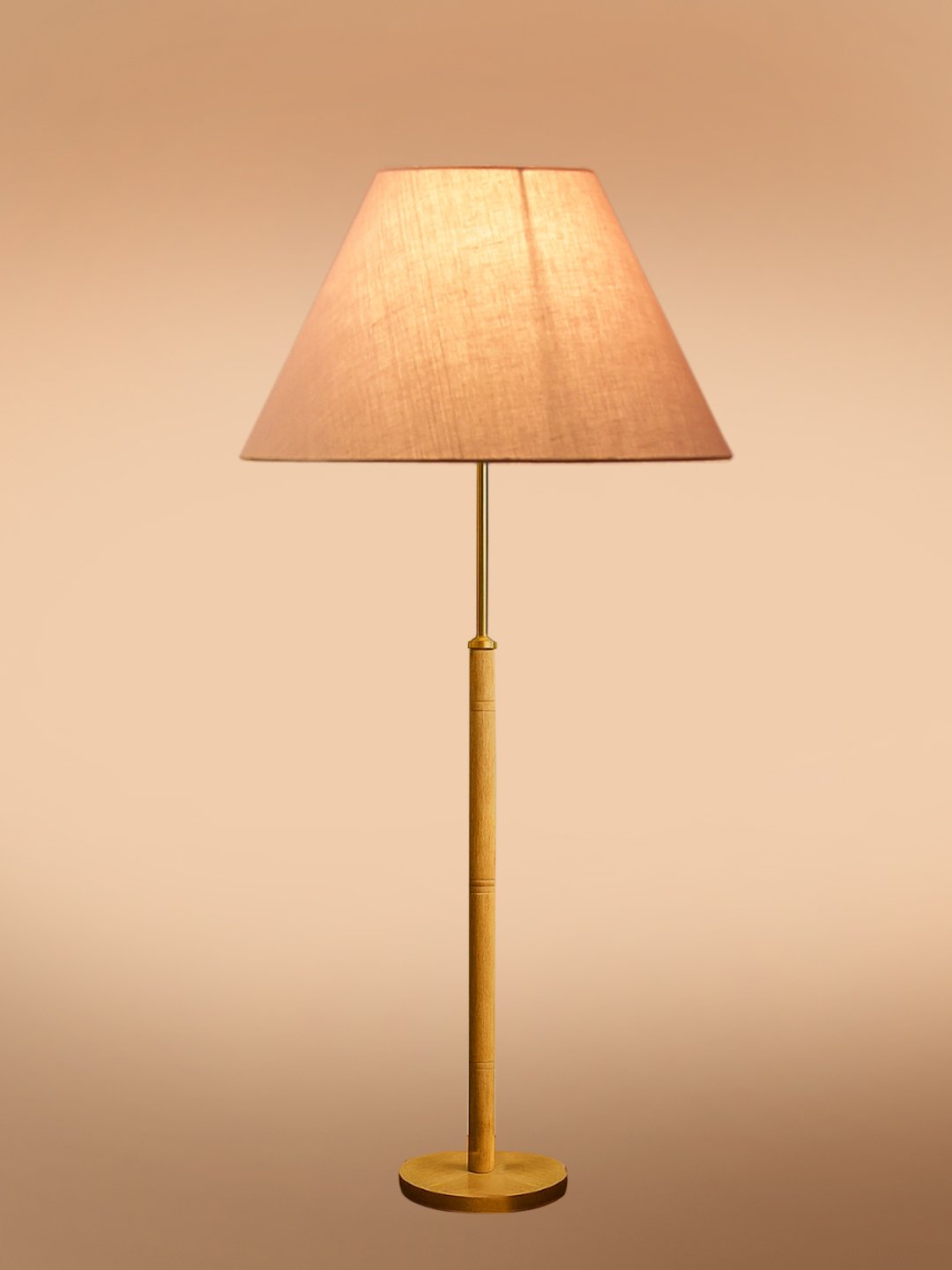 Ambika Home Grey Shade Premium Floor Lamp for Living Room, Bedroom & Hallway | Decorative Standing Light | E27 Holder Included Bulb - Image 6