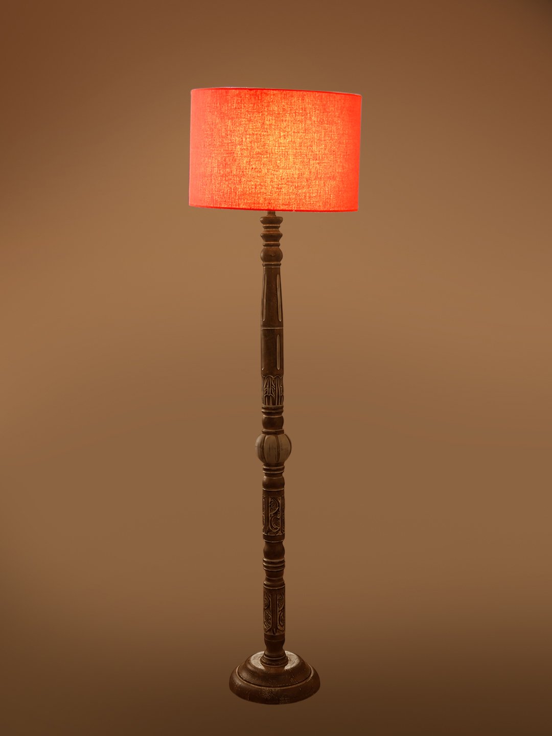 Ambika Home Regal Birch White Brushed Floor Lamp | Premium Living Room, Bedroom & Hallway Lighting | E27 Holder & Bulb Included - Image 7