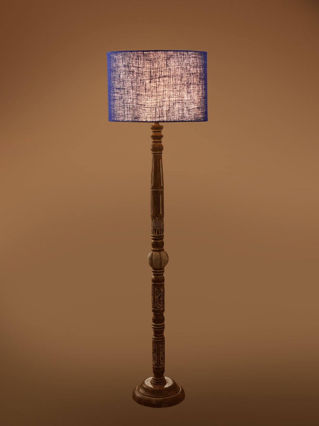 Ambika Home Cloud Crest White Brushed Floor Lamp | Premium Living Room, Bedroom & Hallway Lighting | E27 Holder & Bulb Included - Image 7