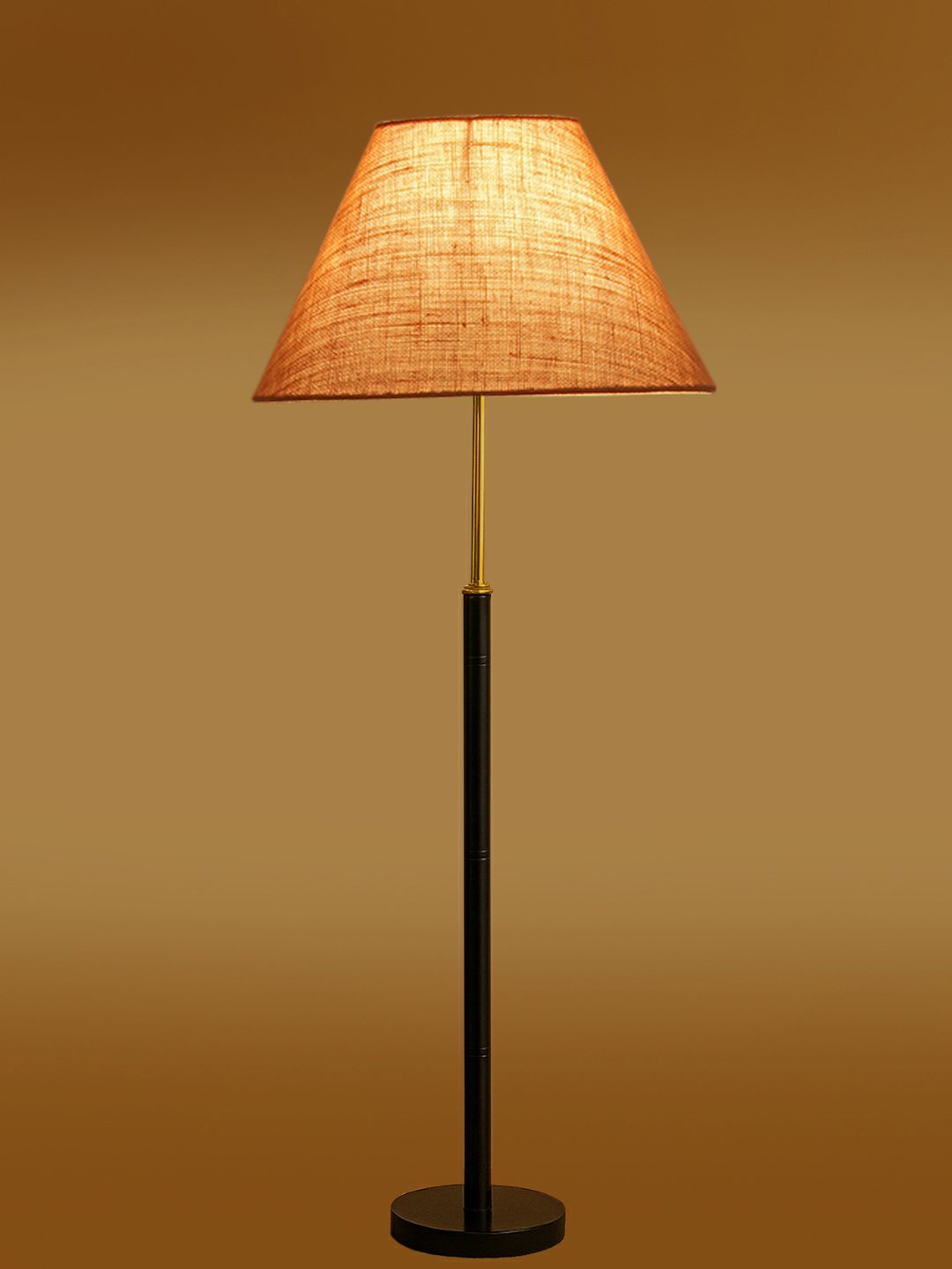 Ambika Home Beige Shade Premium Floor Lamp for Living Room, Bedroom & Hallway | Decorative Standing Light | E27 Holder Included Bulb - Image 7