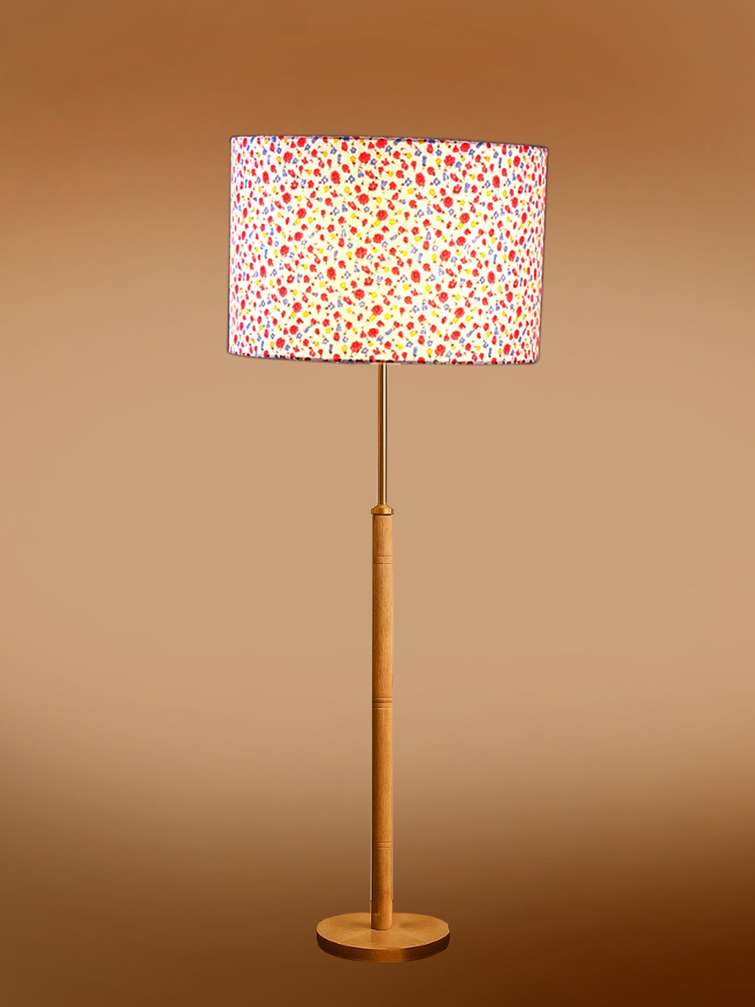Ambika Home Multi Shade Premium Floor Lamp for Living Room, Bedroom & Hallway | Decorative Standing Light | E27 Holder Included Bulb - Image 7