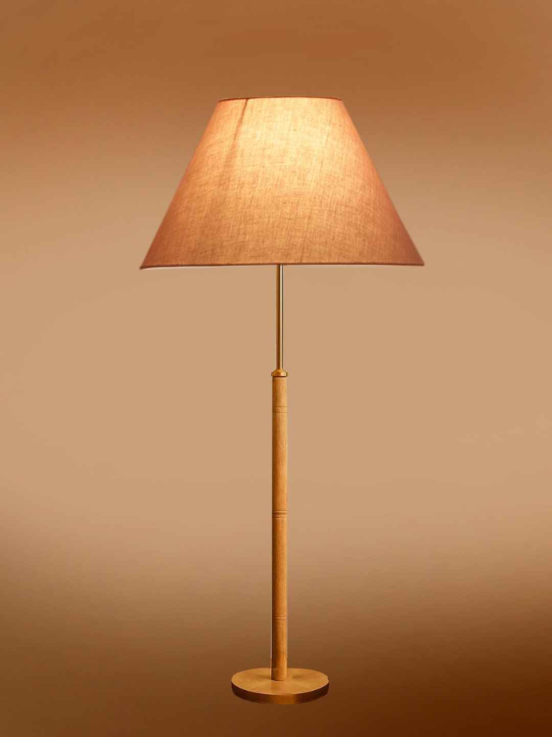 Ambika Home Grey Shade Premium Floor Lamp for Living Room, Bedroom & Hallway | Decorative Standing Light | E27 Holder Included Bulb - Image 7