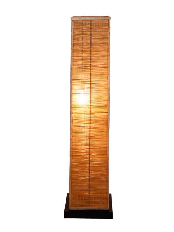 Ambika Home Noir Prestige Multi Shade Premium Floor Lamp with Wooden Base | Luxury Designer Lighting | E27 Holder Included Bulb - Image 4