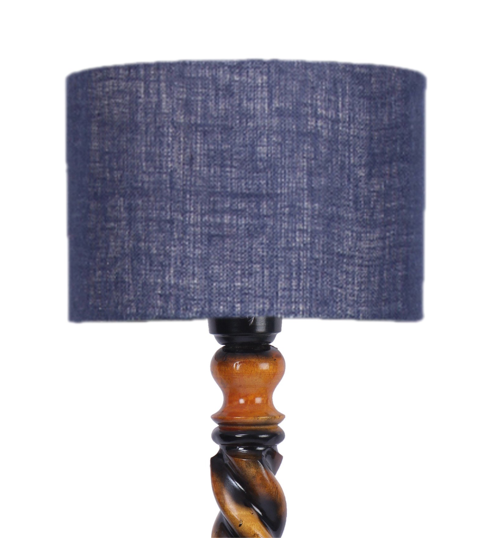 Ambika Home Victorian Crown Maroon Shade Wooden Floor Lamp for Living Room, Bedroom, Hallway, Guest Room & Hotel Decor | Handcrafted Standing Lamp with E27 Holder - Image 7